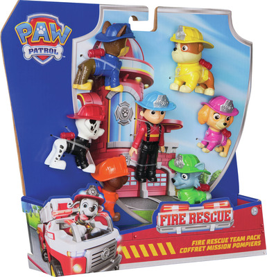 PAW PATROL SET FIGURINE SALVATORI LA INCENDIU