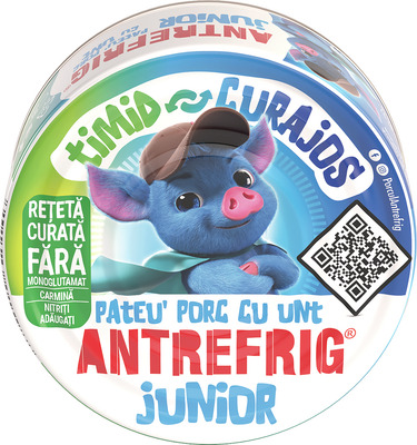 ANTREFRIG JUNIOR PATE DE PORC CU UNT 100G