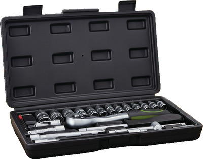 HEINNER TRUSA 24 PIESE, CR-V 1/4''