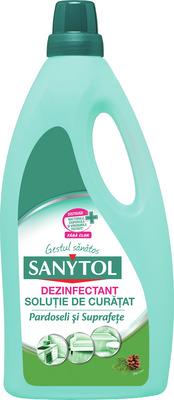 SANYTOL SOL.CURATAT PARDOSELI SI SUPRAFETE DEZINF.PIN 1L