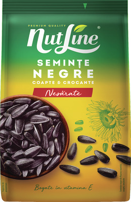 NUTLINE SEMINTE NEGRE FL.SOARE PRAJITE, FARA SARE 300G