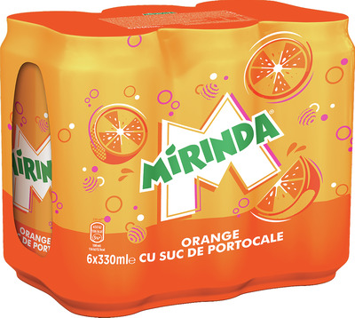 MIRINDA ORANGE CU SUC DE PORTOCALE 0,33DZ SGR