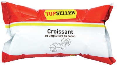 TOPSELLER CROISSANT CU UMPLUTURA CU CACAO 50G