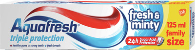 AQUAFRESH FRESH&MINTY PASTA DINTI 125ML