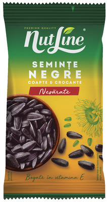 NUTLINE SEMINTE NEGRE FLOAREA SOARELUI FARA SARE 100G