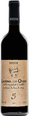 LACRIMA LUI OVIDIU VIN LICOROS ROSU 5 ANI DEMIDULCE 0,75 SGR