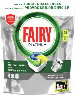 FAIRY PLATINUM LAMAIE DETERGENT MASINA VASE 45BUC