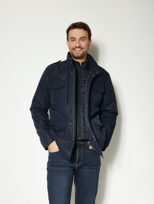 CROSSFIELD GEACA BARBATI MATLASATA NAVY 48 58