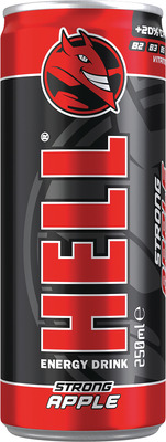 HELL APPLE STRONG BAUT.ENERG. CU AROMA DE MERE 0,25DZ SGR