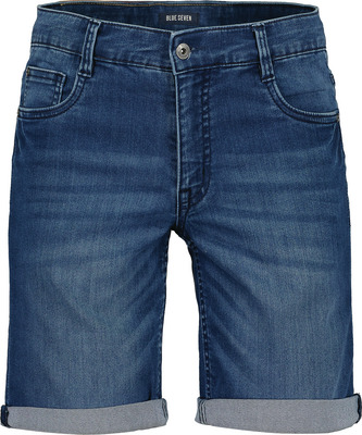 BLUE SEVEN BERMUDE JEANS BARBATI ALBASTRU M 3XL