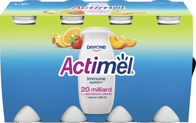 ACTIMEL MULTIFRUCT 8X100G