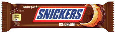 SNICKERS BATON ÎNGHE.66G CARAMEL SI GLAZURA CACAO72.5ML