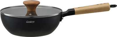 HEINNER WOK ALUMINIU CU CAPAC 28X8CM RIKITO WATANABE