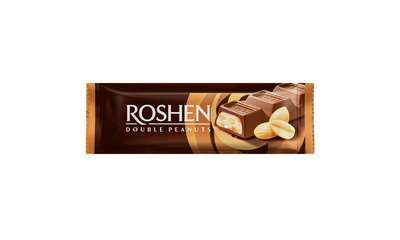 ROSHEN BATON CIOCOLATA LAPTE CU BUC.ARAH&CREMA ARAHIDE29G