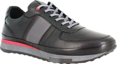 GORETTI SNEAKERS BARBATI PIELE NEGRU 40 45