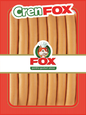 FOX CRENVURSTI CU PIEPT DE PUI KG