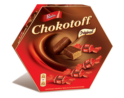 POIANA CHOKOTOFF INTENS CARAMELE IN CIOCOLATA 221G