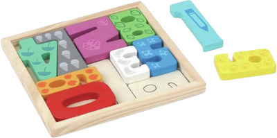 MOMKI PUZZLE LEMN 12 PIESE CU NUMERE