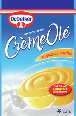 DR.OETKER PRAF PT DESERT CREME OLE CU GUST DE VANILIE 80G