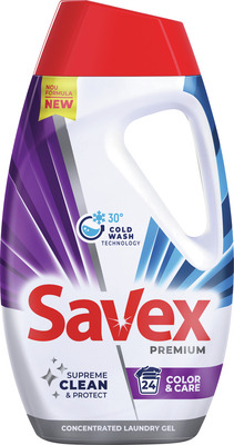 SAVEX PREMIUM COLOR&CARE DETERGENT LICHID 1,08L