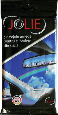 JOLIE 25 SERVETELE UMEDE CURATARE STICLA
