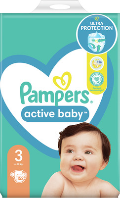 PAMPERS MEGA3MIDI152BUC