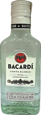 BACARDI CARTA BLANCA ROM SUPERIOR ALB 37,5% 0,2 SGR
