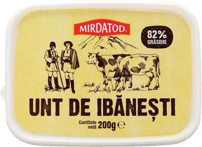 MIRDATOD UNT DE IBANESTI 82% CASEROLA 200G
