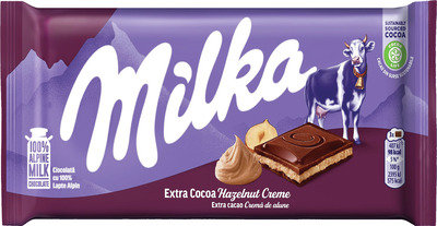 MILKA TABLE CIOCOL.LAPTE EXTRA CACAO&UMPL.CR.AL.PAD85G