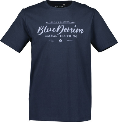 BLUE SEVEN TRICOU BARBATI MANECA SCURTA IMPRIMAT NAVY M 3XL