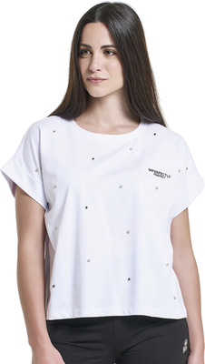ATHL TRICOU DAMA MANECA SCURTA DIVERSE CULORI+STRASURI S 2XL