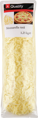 TRANSGOURMET QUALITY MOZZARELLA RASA 1,25 KG