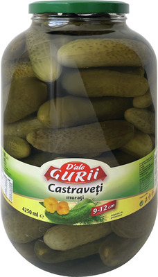 D`ALE GURII CASTRAVETI 9_12CM 4100G