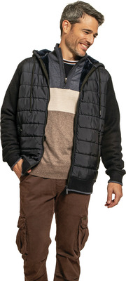 AMERICAN PEP GEACA BARBATI MATLASATA NAVY S_2XL