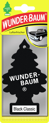 WUNDER-BAUM BLACK CLASSIC ODORIZANT AUTO