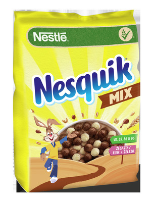 NESTLE NESQUIK MIX CEREALE GUST CIOCO SI GUST VANIL.225G