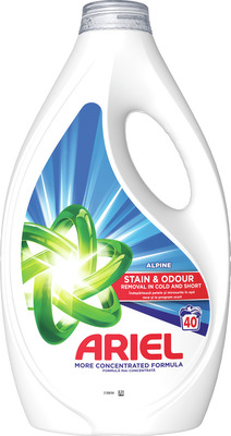 ARIEL ALPINE DETERGENT LICHID PENTRU RUFE 1,8L 40 SPALARI