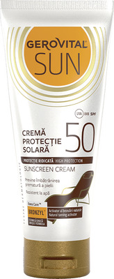 GEROVITAL SUN CREMA PROTECTIE SOLARA SPF50 100ML