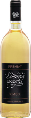 PREMIAT ETICHETA NEAGRA ALB DEMISEC 0,75 SGR