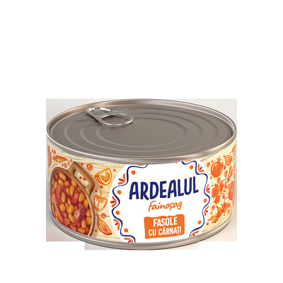 ARDEALUL CARNATI CU FASOLE 300G