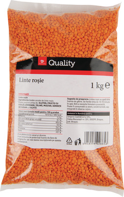 TRANSGOURMET QUALITY LINTE ROSIE 1KG