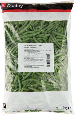 TRANSGOURMET QUALITY FASOLE VERDE PASTAI INTREAGA 2,5 KG