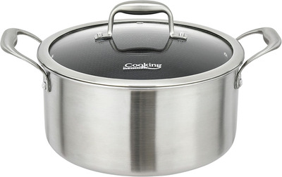 HEINNER SEMIOALA INOX+CAPAC 28X13CM, 7L, TITANIUM3