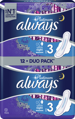 ALWAYS PLAT.NIGHT DUO 12BUC