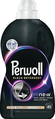 PERWOLL RENEW BLACK DETERGENT LICHID 2L 40 SPALARI