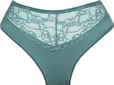 MR.BIG CHILOT DAMA 504 92%BAMBUS 8%ELASTAN VERDE M