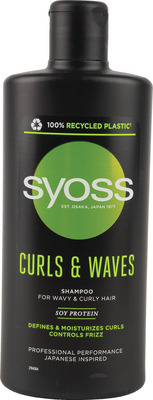 SYOSS SAMMPON CURLS&WAVES 440ML
