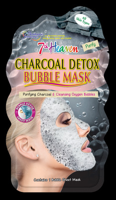 7TH HEAVEN MASCA BUBBLE DETOX CU CARBUNE 15ML