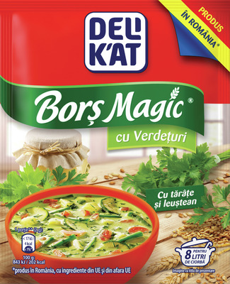 DELIKAT BORS MAGIC CU VERDERTURI 65G