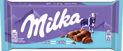 MILKA BUBBLY TABLETA LAPTE 90G